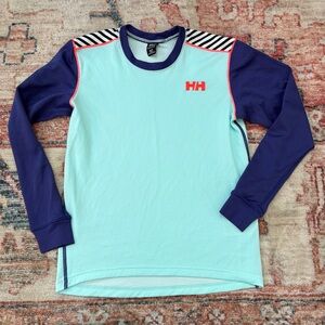 Helly Hansen Junior LIFA Active Base Layer Top Blue Size 140 10